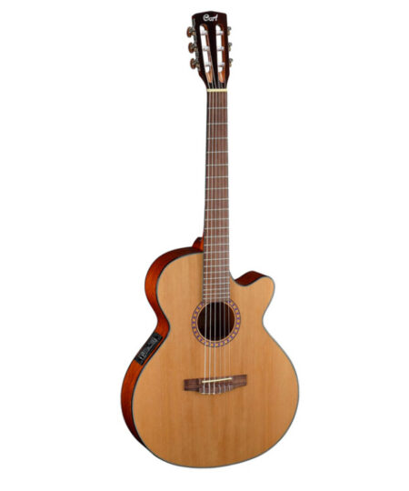 Guitarra Electroacústica Cort CEC5 Natural Glossy – Nat