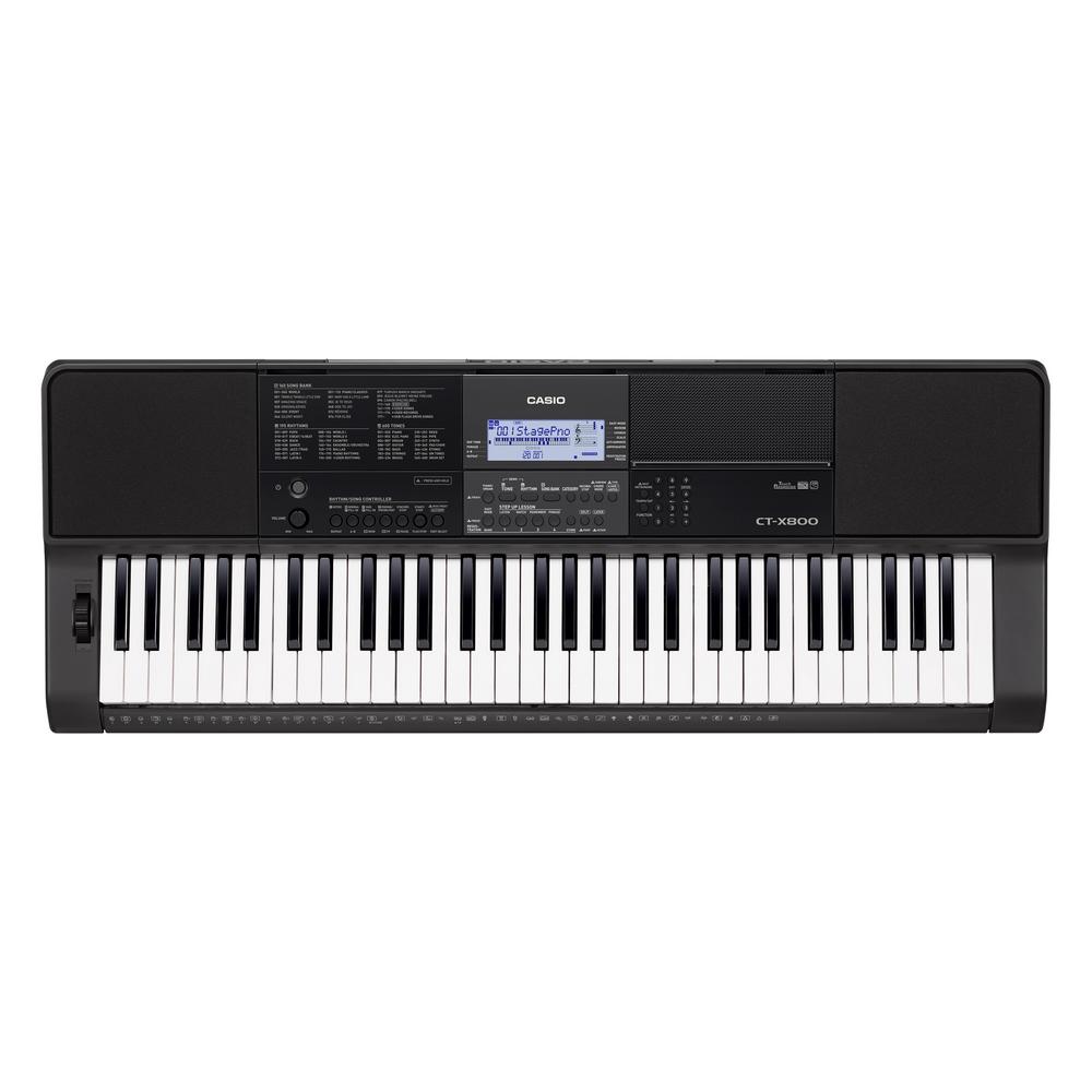 Teclado Electrónico CASIO CT-X800C2 Negro